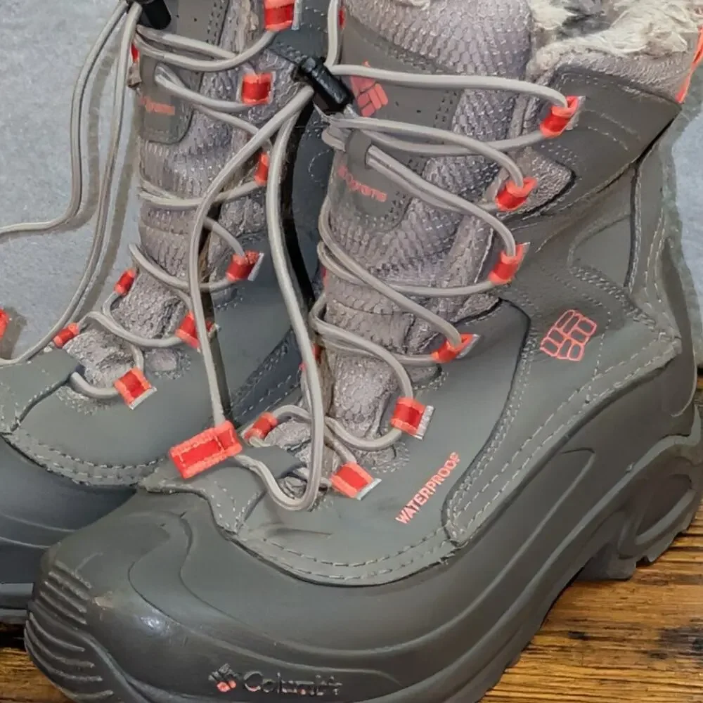 Columbia Bugaboot Omni-Tech 200 gram Thinsulate White Winter Boots Women's 6
